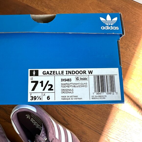 Adidas Originals Gazelle Indoor - Shadow Fig - Picture 12 of 16